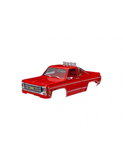 Traxxas Body, Chevrolet K10 Truck (1979), complete, red