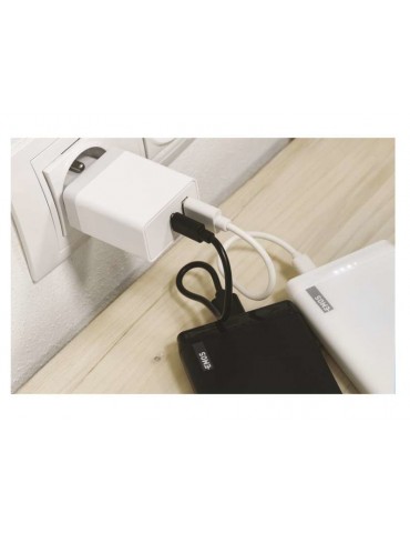 AC universal USB adapter QC3.0 + PD 30W