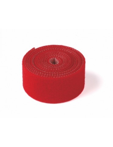 Hook-and-loop doublesided tape 1000mm, red