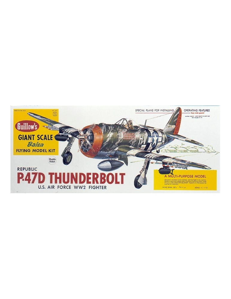 Thunderbolt 3/4" scale plane kit