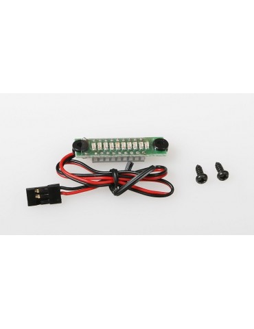 JR065/5 10LED Rx Bat.Indicator 5cells