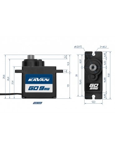 GO-9MG (0.11s/60 , 2.2kg.cm)