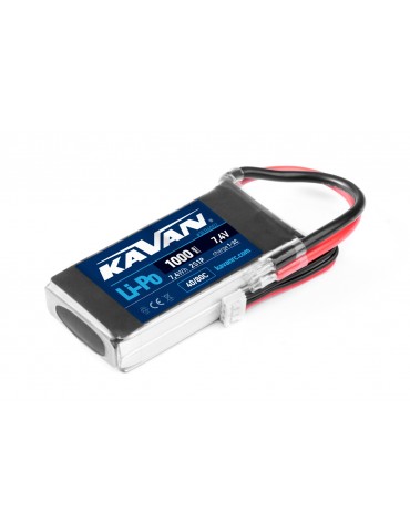 KAVAN Li-Po 1000mAh/7,4V 40/80C 7,4Wh