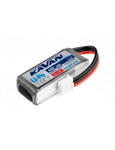 KAVAN - Li-Po 400 mAh/7,4 V 60/120C, 2,96 Wh