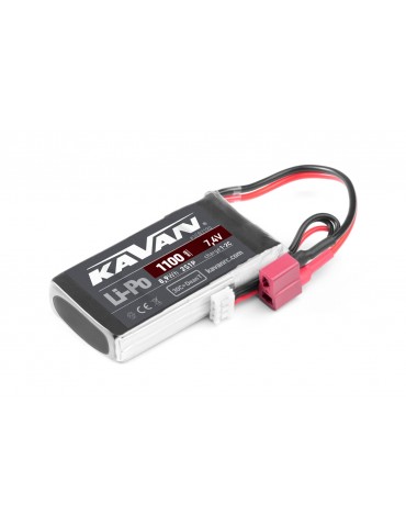 KAVAN Li-Po 1100mAh/7,4V 30C + Dean T