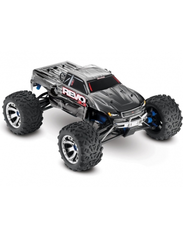 Traxxas Nitro Revo 1:8 TQi BlueTooth Silver