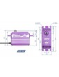 MIBO Drift King Alu Purple Programmable (RWD Drift Spec/33.0kg/8.4V) Brushless Servo