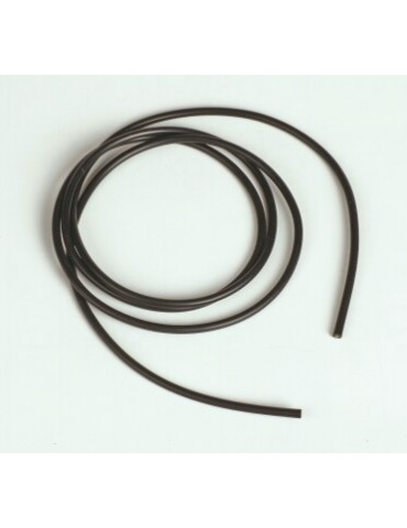 silicon wire 1,0 qmm1m, black, 17 AWG