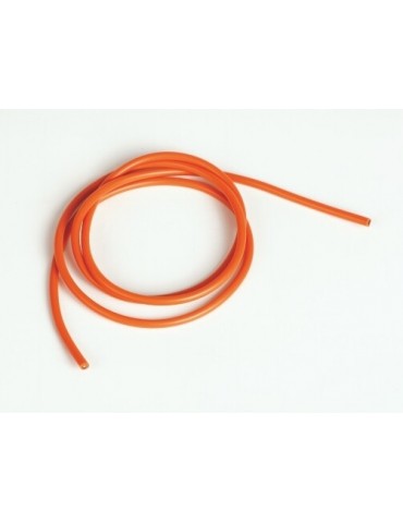 silicon wire 3,3 qmm1m, orange, 12 AWG