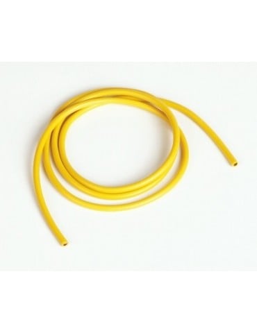 silicon wire 3,3 qmm1m, yellow, 12 AWG