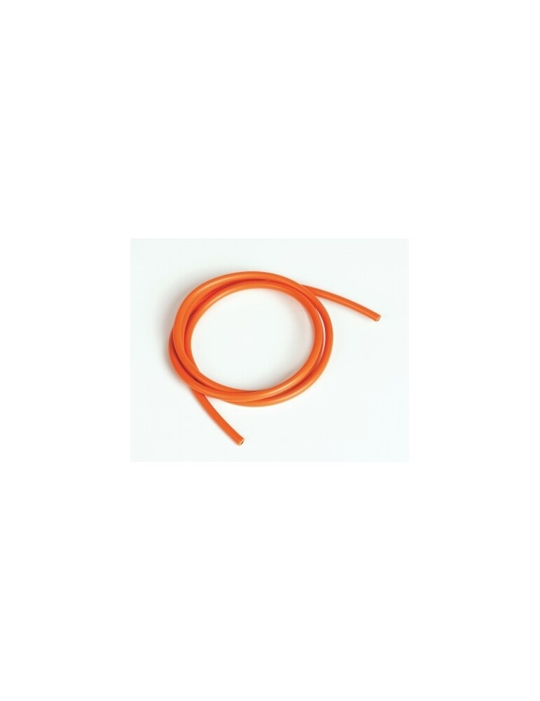 silicon wire 4,1 qmm1m, orange, 11 AWG