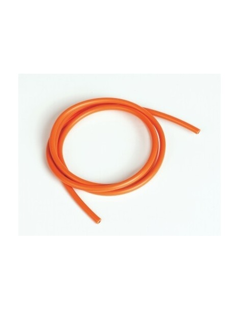 silicon wire 4,1 qmm1m, orange, 11 AWG