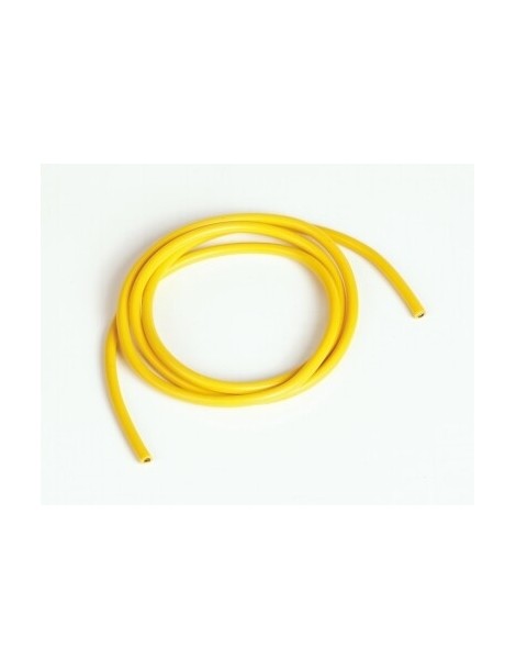 silicon wire 4,1 qmm1m, yellow, 11 AWG