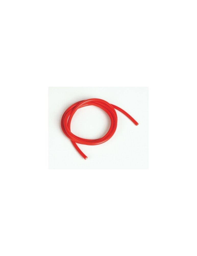silicon wire 6,6 qmm1m, red, 9 AWG
