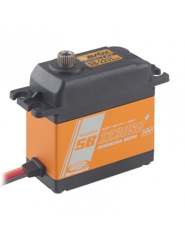 SB-2230SG+ BRUSHLESS HiVOLT Digital servo (55kg-0,11s/60 )