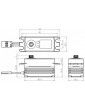 SB-2267SG BRUSHLESS HiVolt Digital servo - LOW PROFILE (32kg-0,065s/60 )