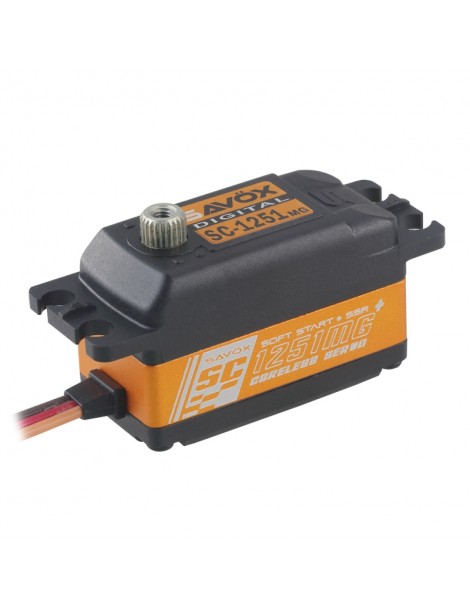 SC-1251MG+ Digital servo LOW PROFILE (9kg-0,09s/60 )