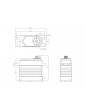 T55 HiVOLT CORELESS Digital servo (55 kg-0,19s/60 )