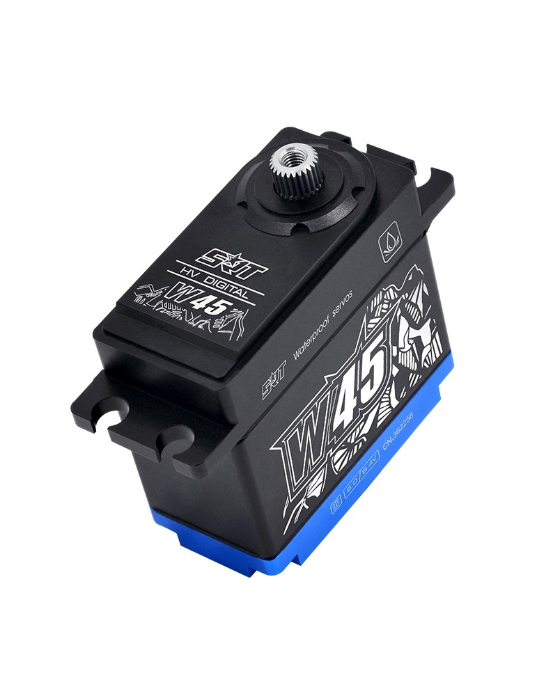 W45 HiVOLT coreless 45kg RC servo pavara