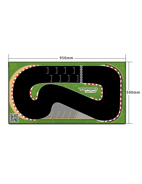 Racing Track 1pcs 500x950mm