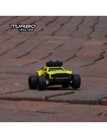 Turbo Racing 1:76 C81 Off-Road RC Car RTR (Yellow)