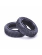 Fusion Slim 1/10 - 2WD Front Tyres - Blue (Long Life, 1 pair)