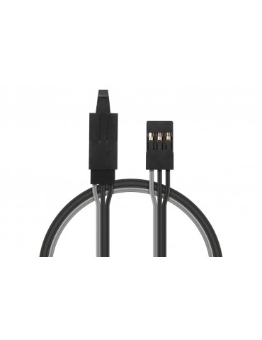 Extension Cable Black 15cm JR with Lock
