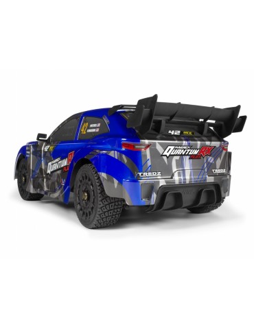 QuantumRX Flux 4S 1/8 4WD Rally Car - Blue