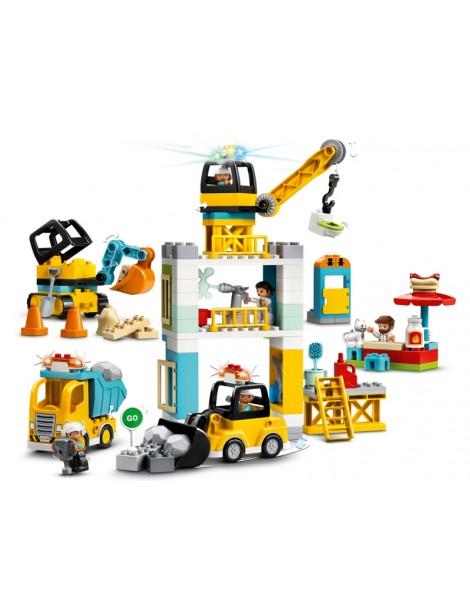 LEGO DUPLO - Tower crane en construction