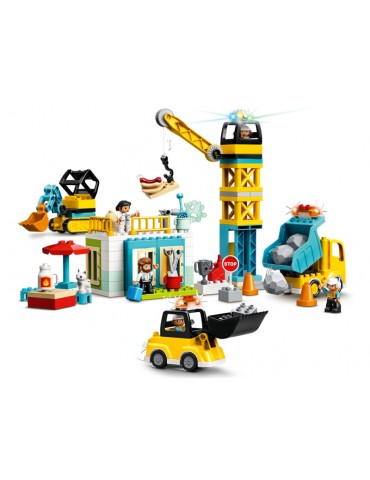 LEGO DUPLO - Tower crane en construction
