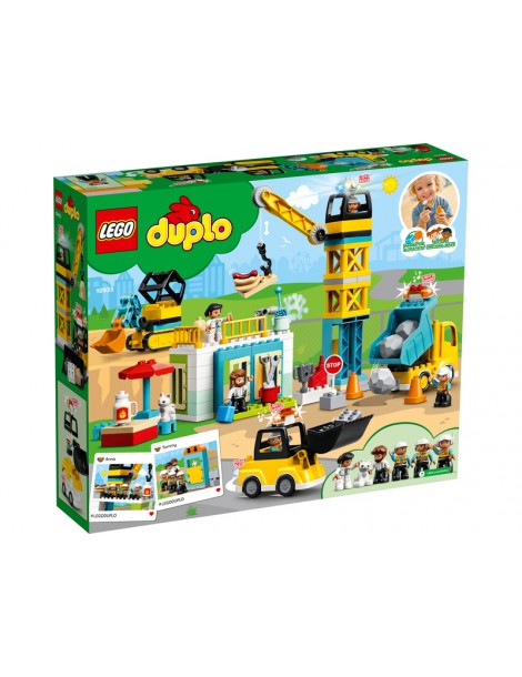 LEGO DUPLO - Tower crane en construction