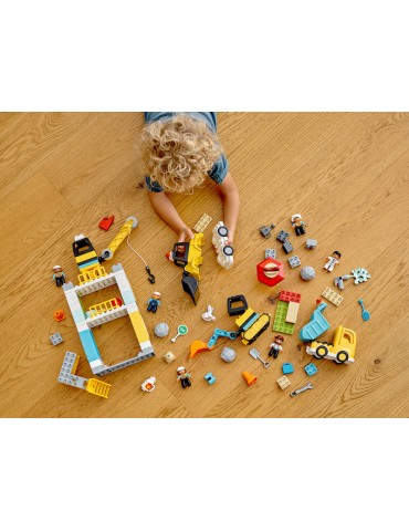 LEGO DUPLO - Tower crane en construction