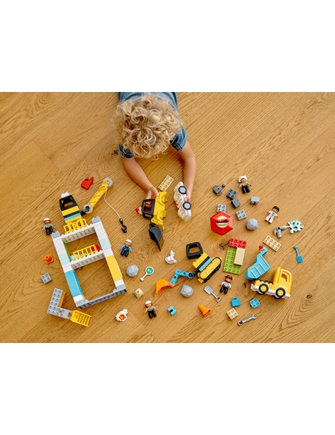 LEGO DUPLO - Tower crane en construction