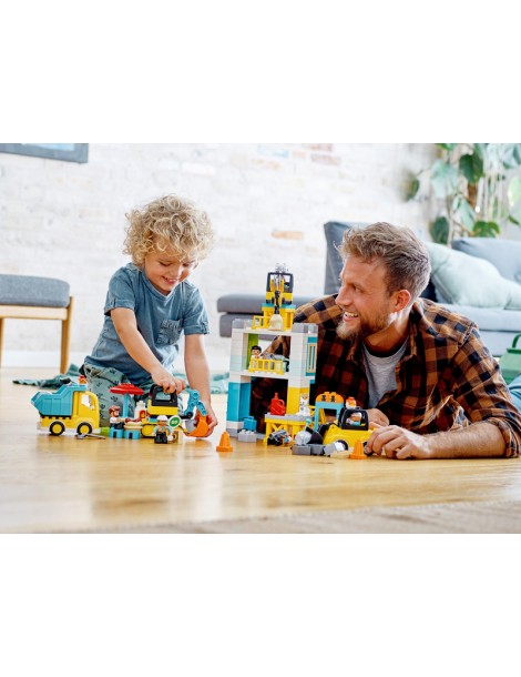 LEGO DUPLO - Tower crane en construction