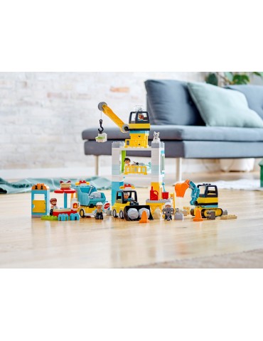 LEGO DUPLO - Tower crane en construction