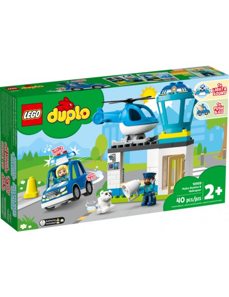 LEGO DUPLO - Police Station & Helicopter
