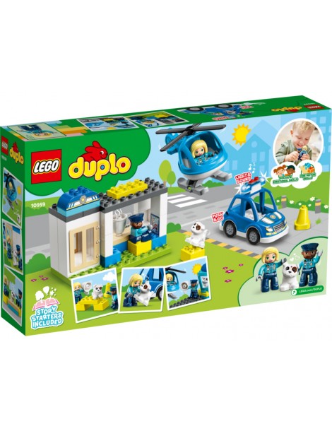 LEGO DUPLO - Police Station & Helicopter