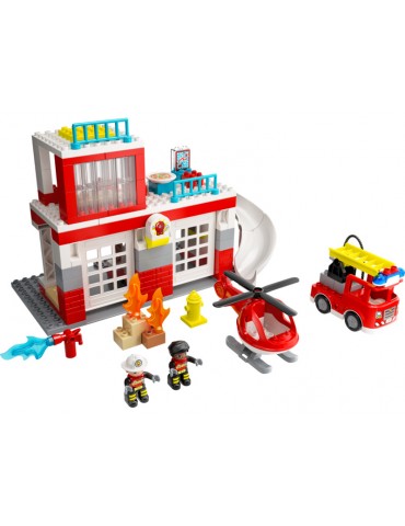 LEGO DUPLO - Fire Station & Helicopter