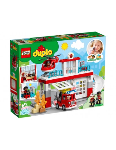 LEGO DUPLO - Fire Station & Helicopter