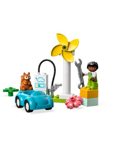 LEGO DUPLO - Wind Turbine and Electric Car