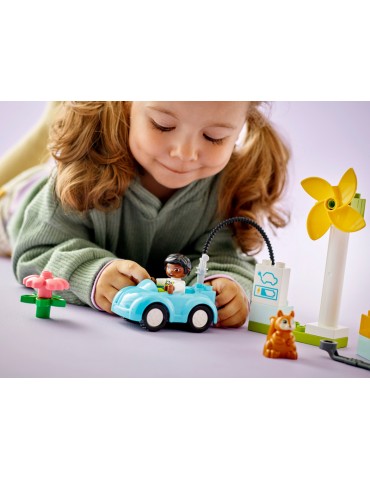 LEGO DUPLO - Wind Turbine and Electric Car