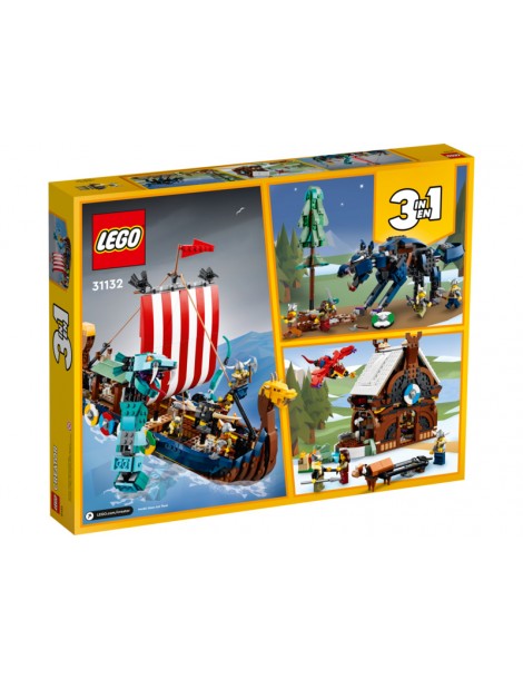 LEGO Creator - Viking Ship and the Midgard Serpent
