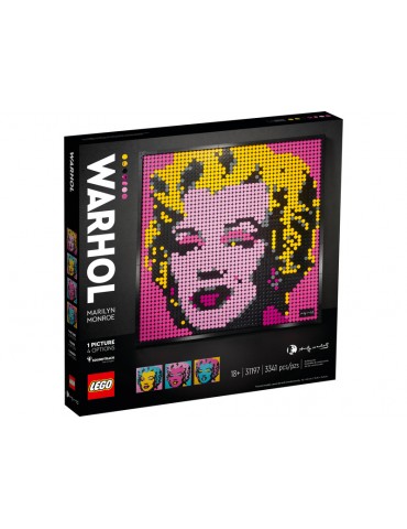 LEGO Art 2020 - Andy Warhol's Marilyn Monroe