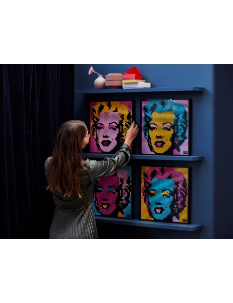 LEGO Art 2020 - Andy Warhol's Marilyn Monroe