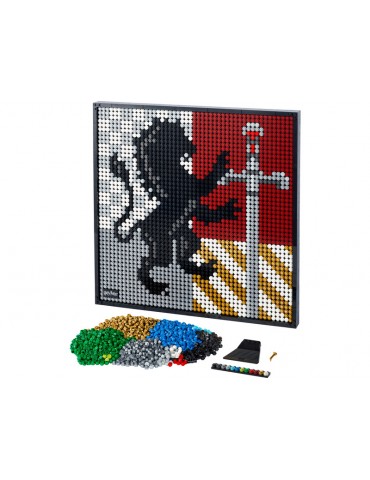 LEGO ART - Harry Potter Hogwarts Crests