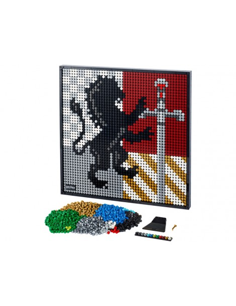 LEGO ART - Harry Potter Hogwarts Crests