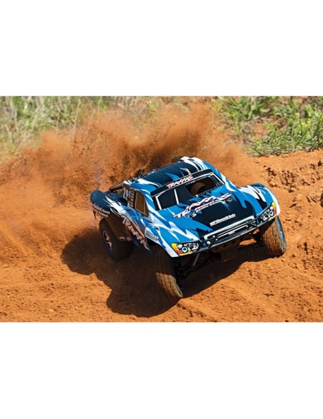 Traxxas Nitro Slayer 1:8 TQi Mėlyna