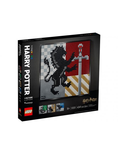LEGO ART - Harry Potter Hogwarts Crests