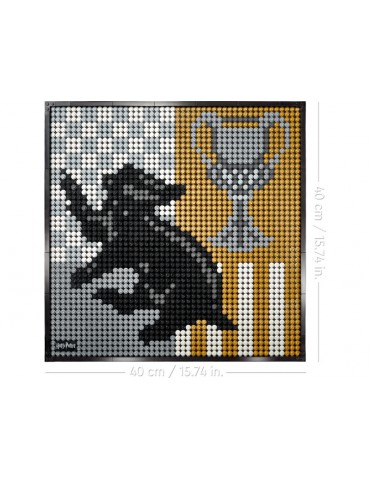 LEGO ART - Harry Potter Hogwarts Crests