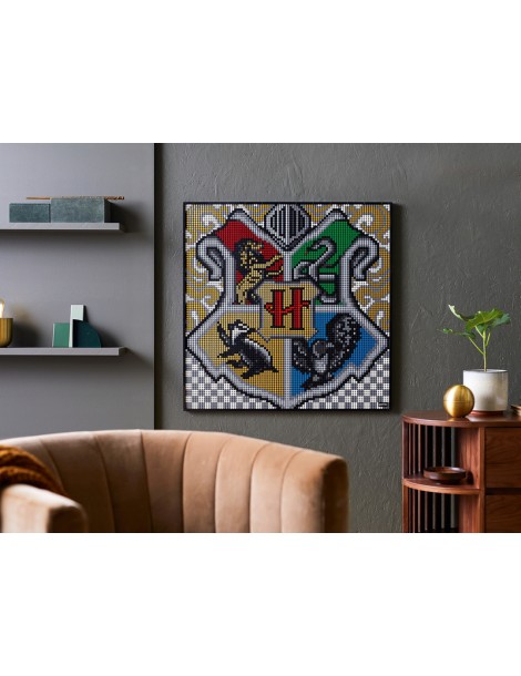 LEGO ART - Harry Potter Hogwarts Crests